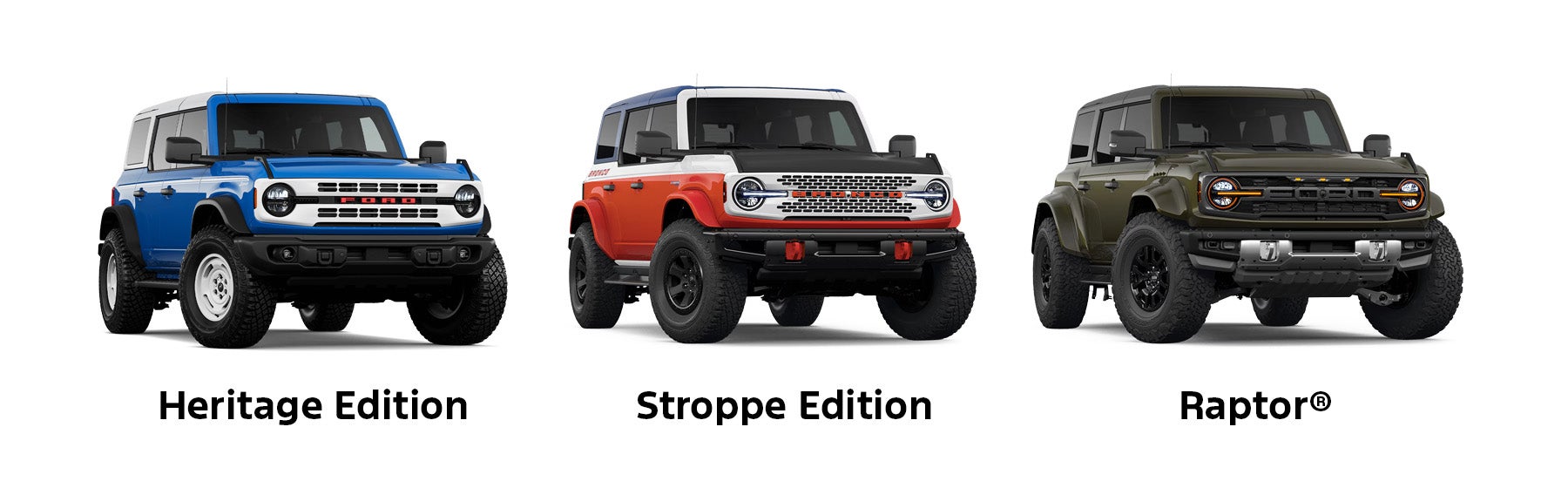 2026 Ford Bronco Trim Levels